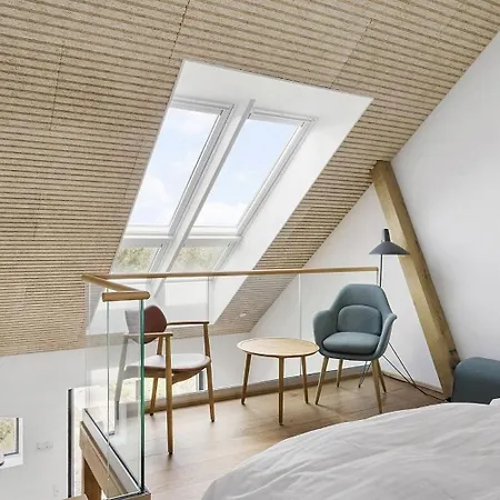 Апарт-отель Mollegarden With Yoga, Panorama-sauna & Coworking Space Ринкёбинг