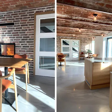 Апарт-отель Mollegarden With Yoga, Panorama-sauna & Coworking Space Ринкёбинг